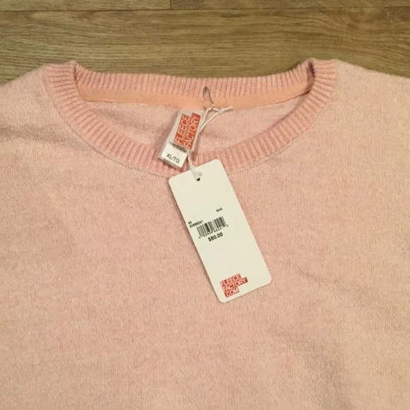 Fleece Factory Salmon Crew Neck Sweatshirt - Picture 3 of 4
